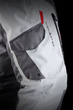 Pantalon Moto Furygan KILLINGTON LADY — Protection CE Niveau AA Gris - Pearl - Rouge - LE PRATIQUE DU MOTARD