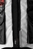 Blouson Moto Furygan MONTROC KEVLAR® PRIMALOFT® 3IN1+ — Protection CE Niveau AA Noir - Pearl - Rouge - LE PRATIQUE DU MOTARD