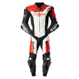 Combinaison Moto Furygan ECLIPSE X KEVLAR® — Protection CE Niveau AAA Noir - Rouge - Blanc - LE PRATIQUE DU MOTARD