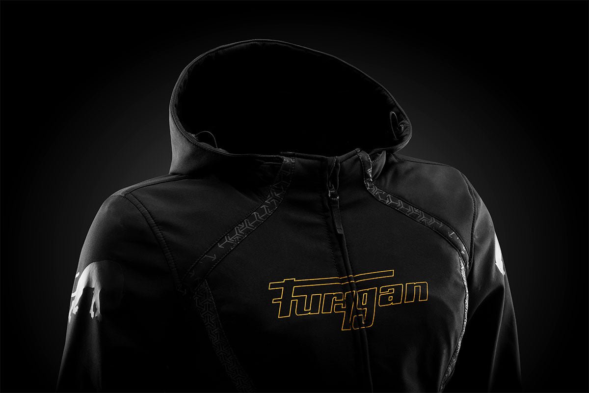Blouson Moto Furygan SKYE LADY — Protection CE Niveau A Noir - Or - LE PRATIQUE DU MOTARD