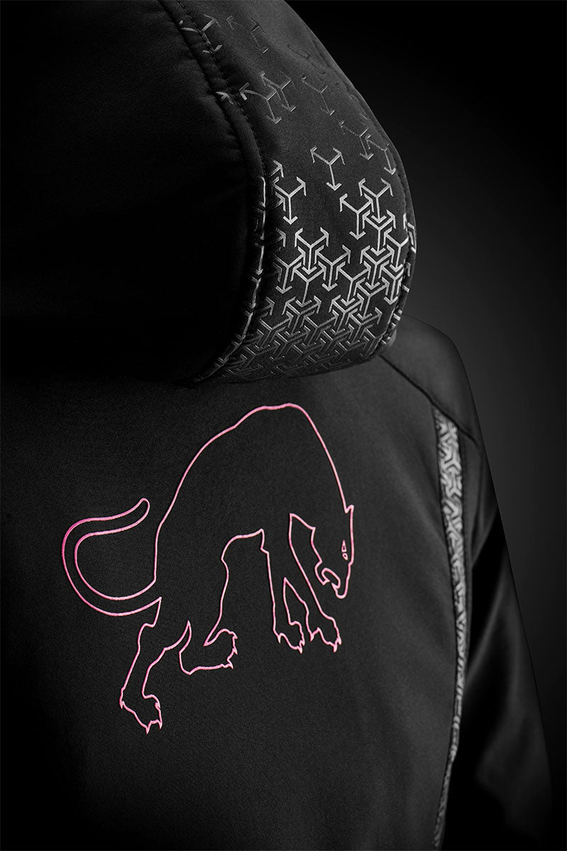 Blouson Moto Furygan SKYE LADY — Protection CE Niveau A Noir - Rose - LE PRATIQUE DU MOTARD