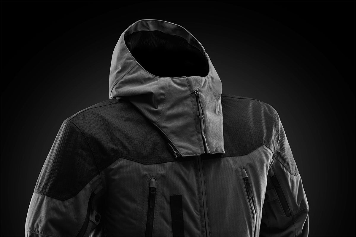 Blouson Moto Furygan KALAHARI — Protection CE Niveau AA Anthracite - Noir - LE PRATIQUE DU MOTARD