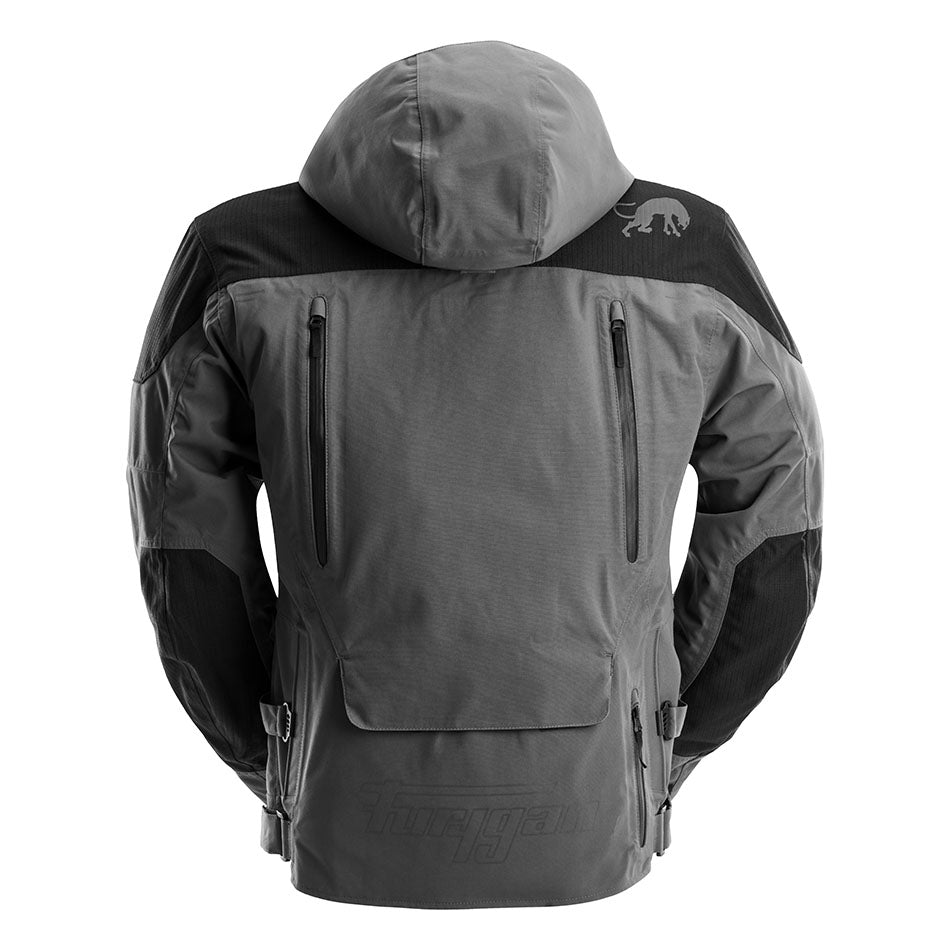 Blouson Moto Furygan KALAHARI — Protection CE Niveau AA Anthracite - Noir - LE PRATIQUE DU MOTARD
