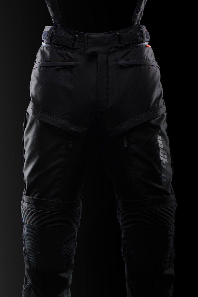 Pantalon Moto 3 en 1 Ventilé Homologué AA — Noir, vue detail 1