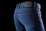 Pantalon Moto Furygan K12 X KEVLAR® STRAIGHT — Protection CE Niveau AAA Medium blue - LE PRATIQUE DU MOTARD