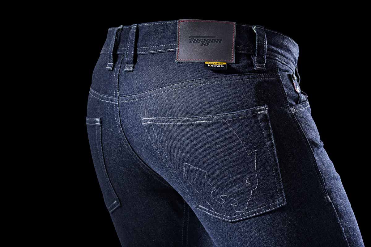 Pantalon Moto Furygan KALVIN X KEVLAR® SLIM — Protection CE Niveau AA Dark blue - LE PRATIQUE DU MOTARD