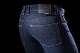 Pantalon Moto Furygan KALVIN X KEVLAR® SLIM — Protection CE Niveau AA Dark blue - LE PRATIQUE DU MOTARD