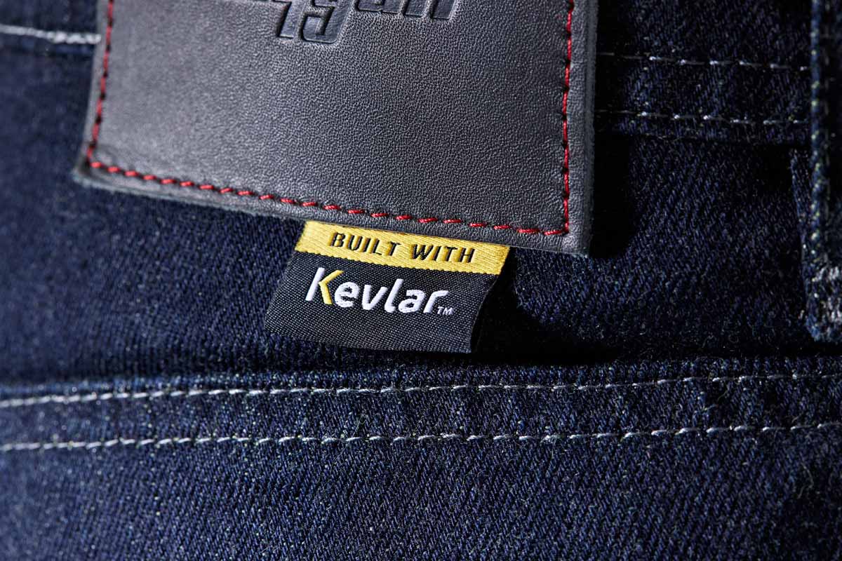 Pantalon Moto Furygan KALVIN X KEVLAR® SLIM — Protection CE Niveau AA Dark blue - LE PRATIQUE DU MOTARD