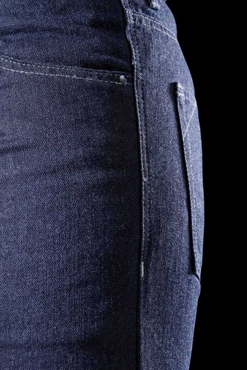 Pantalon Moto Furygan KALVIN X KEVLAR® SLIM — Protection CE Niveau AA Dark blue - LE PRATIQUE DU MOTARD