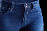 Pantalon Moto Furygan PURDEY EVO SLIM — Protection CE Niveau A Medium blue - LE PRATIQUE DU MOTARD