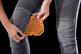 Pantalon Moto Femme Furygan PURDEY EVO SLIM Gris — CE A | Été - LE PRATIQUE DU MOTARD