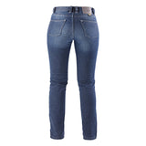 Pantalon Moto Furygan KATE X KEVLAR® STRAIGHT — Protection CE Niveau AAA Medium blue - LE PRATIQUE DU MOTARD