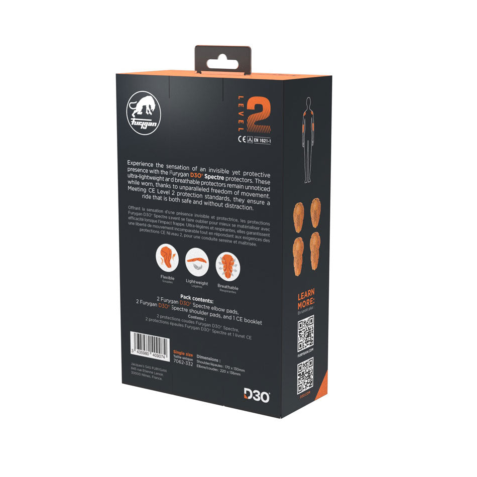 COUDES/GENOUX SPECTRE D3O® L2 - Orange