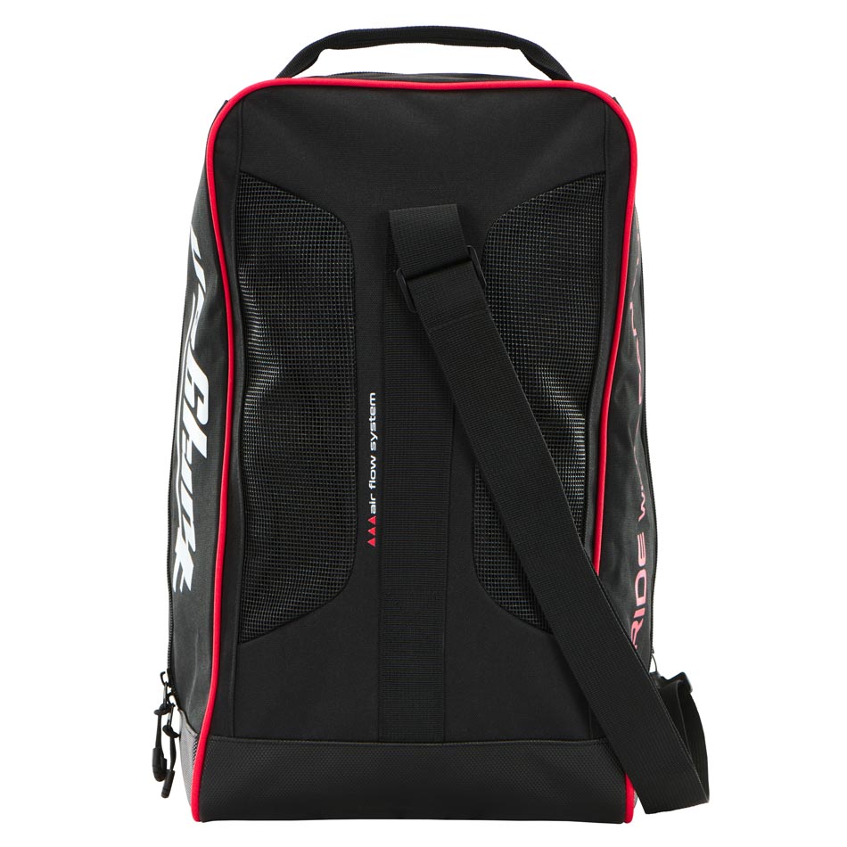 Sac à Bottes Moto Ventilé — Noir-Blanc-Rouge, vue vue 2