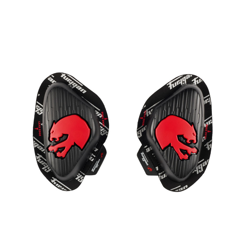 SLIDERS GENOUX - Noir-Rouge