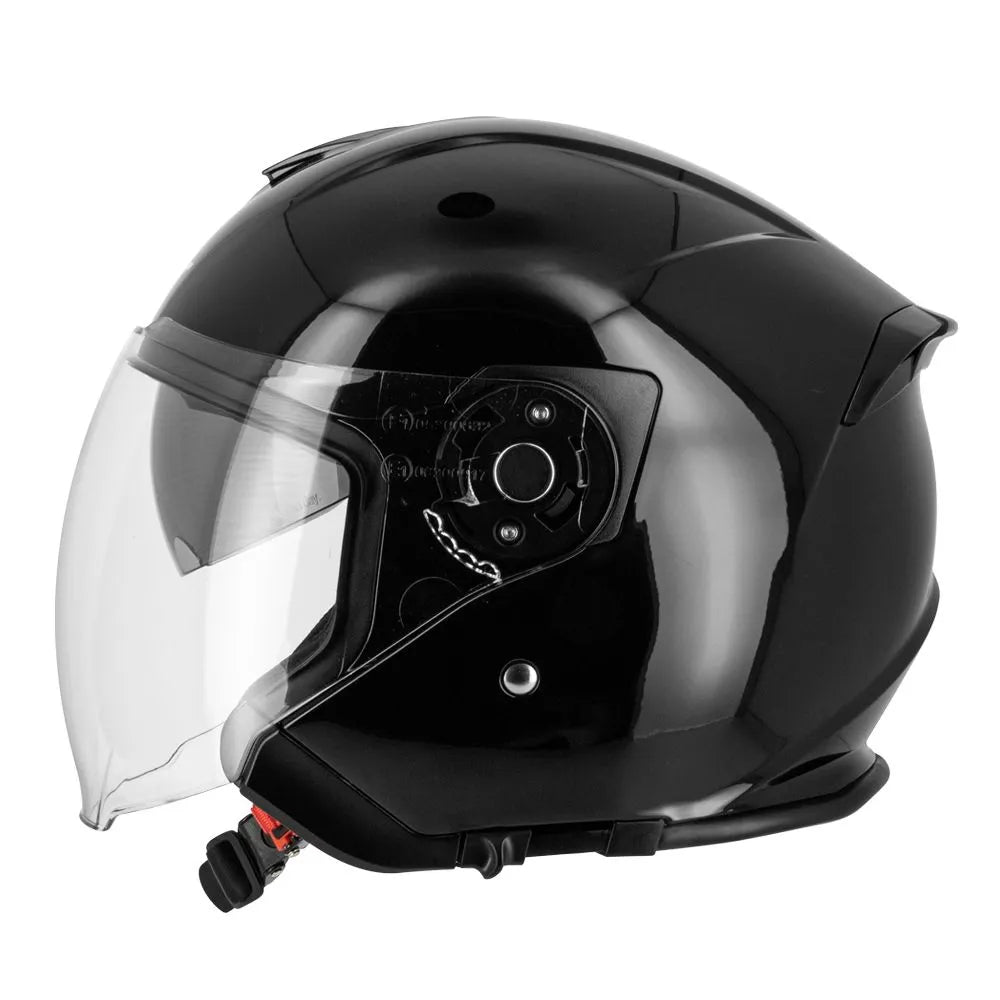 Casque jet Noir Brillant - S770