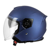 Casque Moto Jet Bleu pailleté | S770 KYLE - LE PRATIQUE DU MOTARD