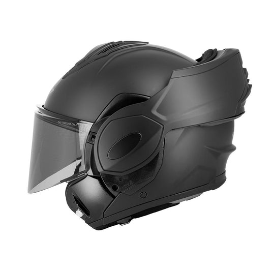 Casque Modulable FlipTech EIGHT – Noir Mat | Double Homologation ECE 22.06 Jet & Intégral - LE PRATIQUE DU MOTARD