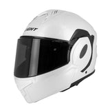 Casque Flip - Up FlipTech EIGHT – Blanc Brillant | ECE 22.06 Jet & Intégral - LE PRATIQUE DU MOTARD