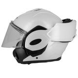 Casque Flip-Up FlipTech EIGHT – Blanc Brillant | ECE 22.06 Jet & Intégral