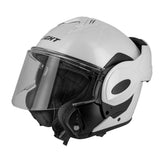 Casque Flip-Up FlipTech EIGHT – Blanc Brillant | ECE 22.06 Jet & Intégral