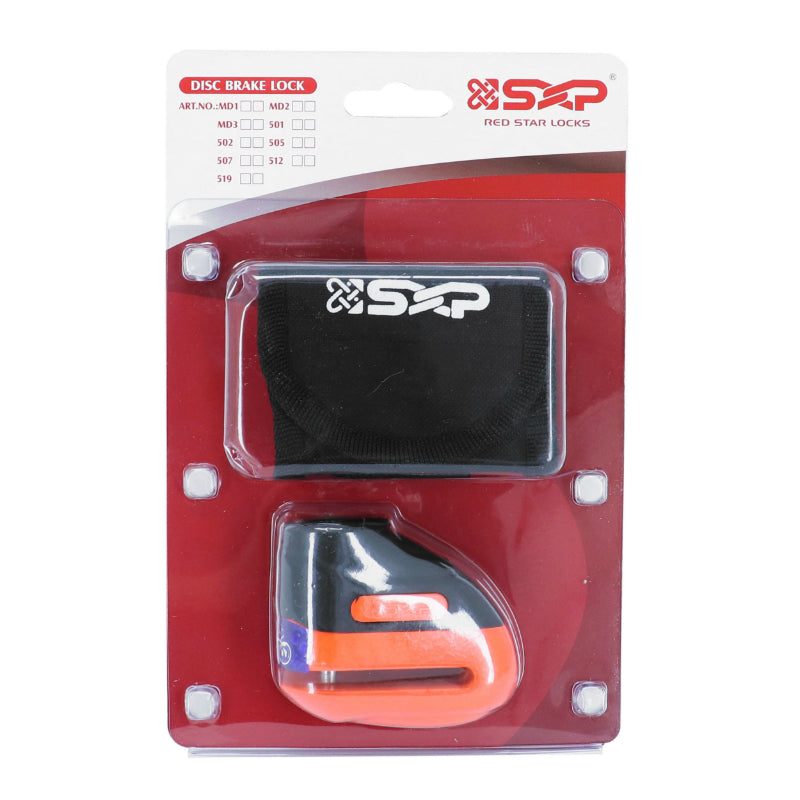 Antivol Bloque Disque P2R (Diam 5Mm) Avec Sacoche