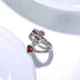 Bague femme acier inoxydable - Love and Bones™ - LE PRATIQUE DU MOTARD