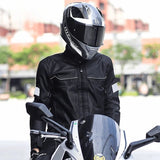 Blouson moto été Noir avec Dorsale - LE PRATIQUE DU MOTARD