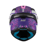 Casque Intégral Femme MT Targo S Outside Rose/Violet — ECE 22.06 - LE PRATIQUE DU MOTARD