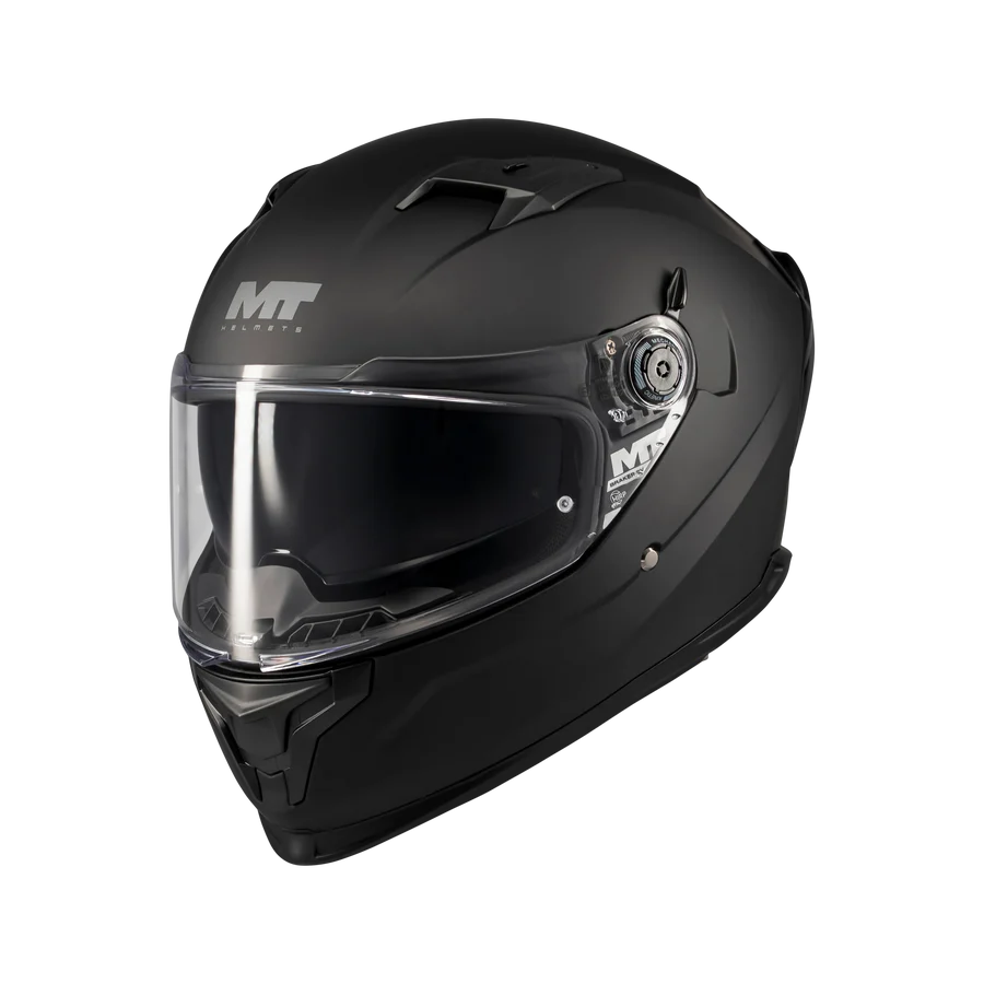 Casque moto integral | MT BRAKER SV A12 |  Noir MAT