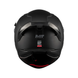 Casque moto integral | MT BRAKER SV A12 |  Noir MAT