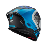 Casque Intégral MT Braker SV Inception Mat Noir/Bleu— ECE 22.06 - LE PRATIQUE DU MOTARD
