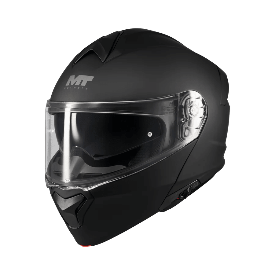 Casque Modulable MT Helmet Genesis SV Pure A1 Noir Mat - Homologué ECE 22.06 - LE PRATIQUE DU MOTARD