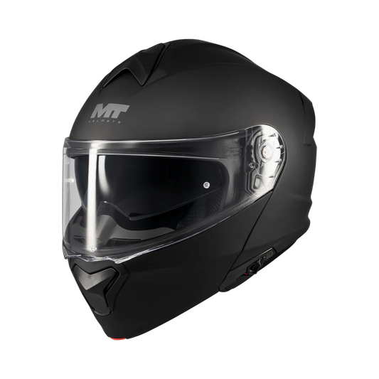 Matte Black Double Visor Modular Helmet | SLine550