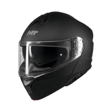 Casque Modulable MT Helmet Genesis SV Pure A1 Noir Mat - Homologué ECE 22.06 - LE PRATIQUE DU MOTARD