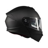 Matte Black Double Visor Modular Helmet | SLine550