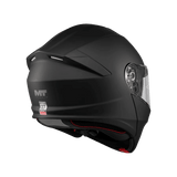 Casque Modulable MT Helmet Genesis SV Pure A1 Noir Mat - Homologué ECE 22.06 - LE PRATIQUE DU MOTARD