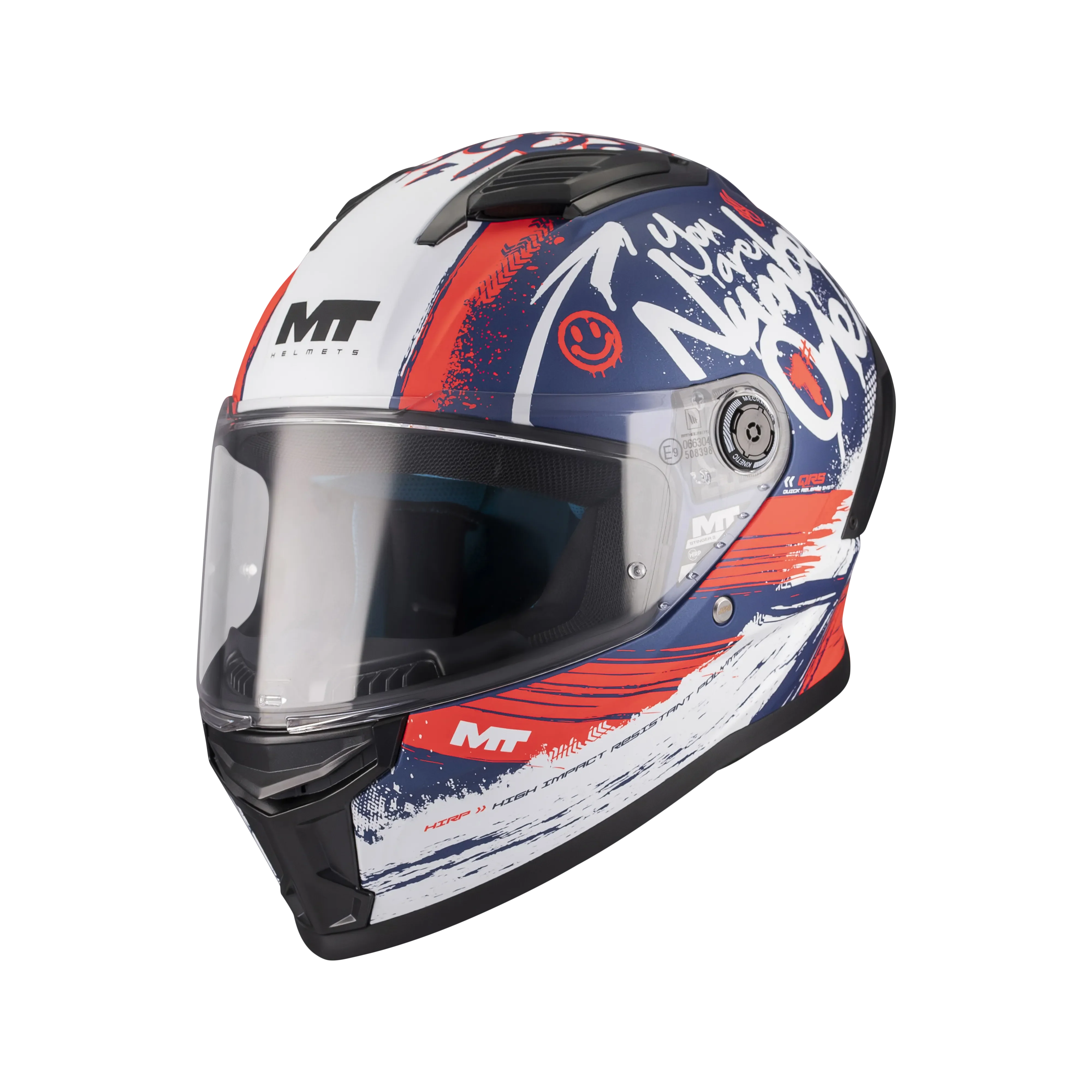 Casque cross enfant MT Stinger 2 Kids Rocket C17 Matt — ECE 22.06 — Le Pratique du Motard