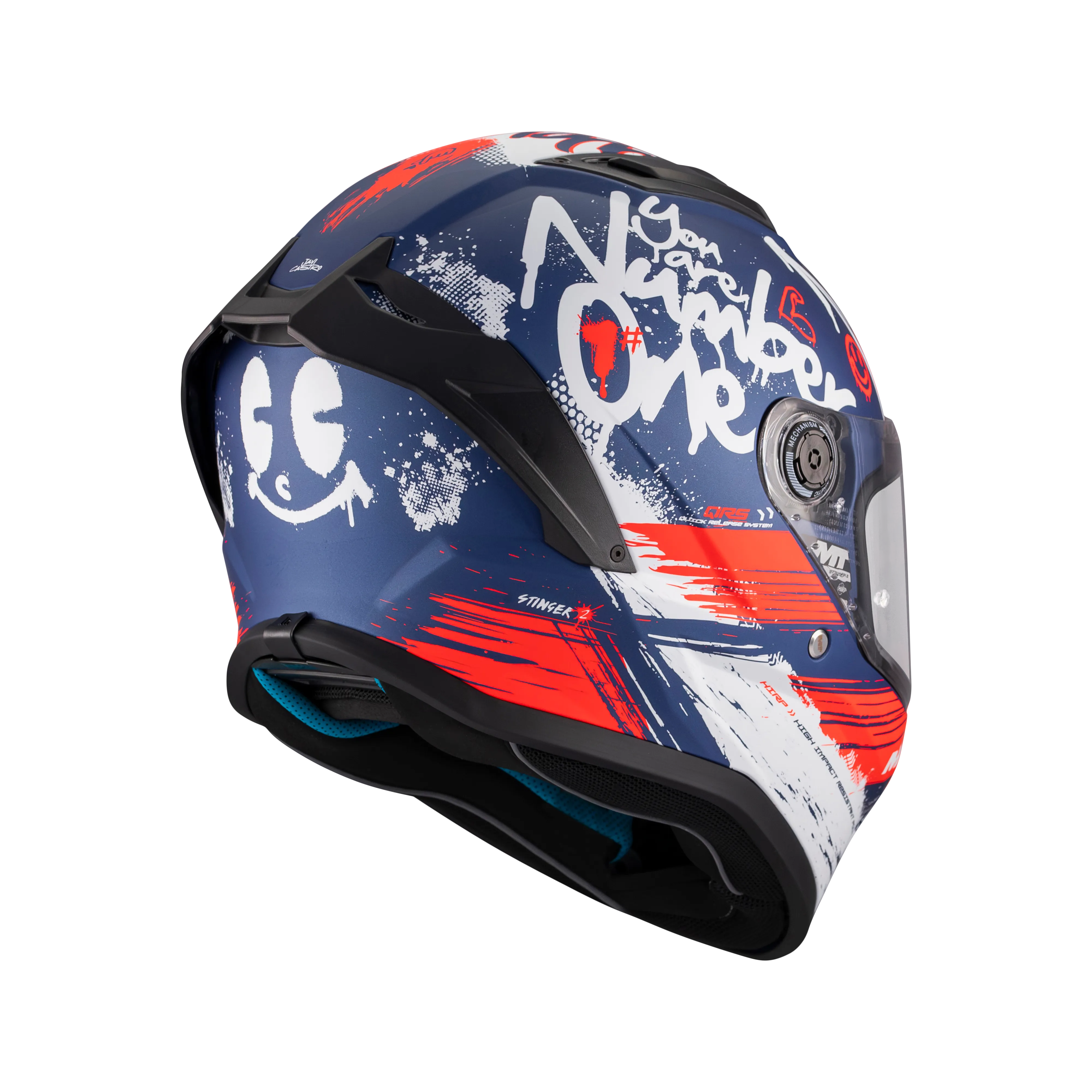 Casque cross enfant MT Stinger 2 Kids Rocket — graphisme mat — Le Pratique du Motard