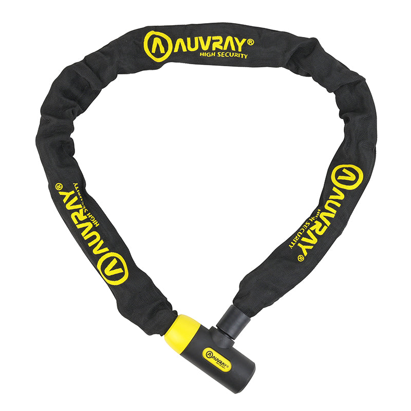 Antivol A Chaine Auvray C.Bloc A Serrure Integree 1.20M Lasso Maillon Diam 10Mm