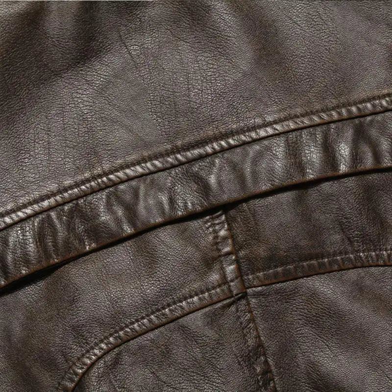 Veste Cuir Homme style Cafe racer - LE PRATIQUE DU MOTARD