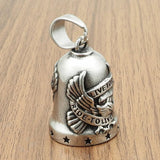 Guardian Bell® "Live to Ride" – La Cloche Porte - Bonheur (Acier Inoxydable) - LE PRATIQUE DU MOTARD