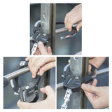Antivol Velo / Trottinette A Menotte Masterlock Street Cuff L36 Cm - Livre Avec 4 Cles - Niveau Securite 9