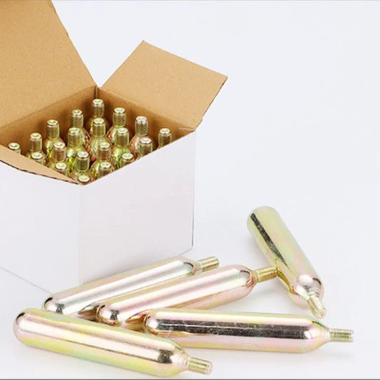 Cartouche d'air CO2 pour recharge gilet airbag moto 60G |Pack de 2 - LE PRATIQUE DU MOTARD