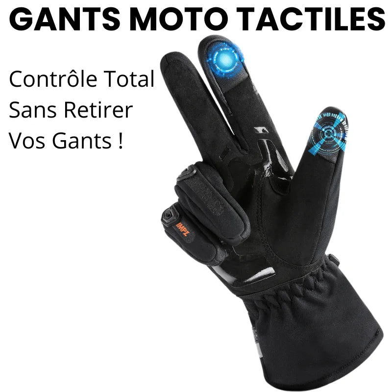 Gants de moto hiver imperméables - LE PRATIQUE DU MOTARD