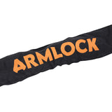 Antivol A Chaine Armlock Ck2 Noir/Orange 1.20M Maillon Diam 10 Mm Avec U 52X65Mm (Diam 16 Mm) (U Classe Sra)