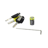 Antivol Bloque Disque Auvray B-Lock Avec Alarme Sonore Diam 6Mm Inox