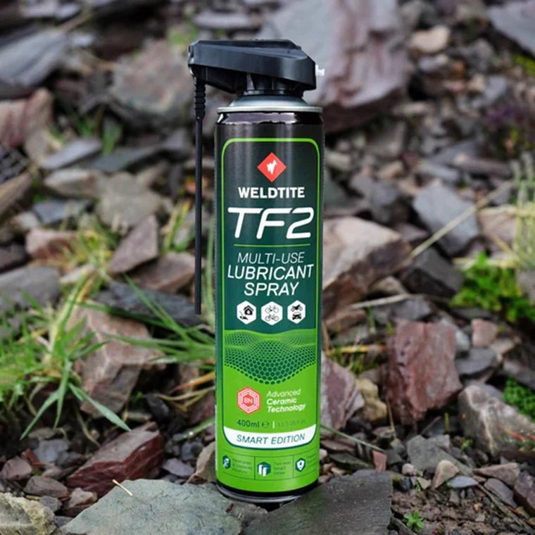 Lubrifiant Vélo Weldtite TF2 Ultimate Teflon 400ml - Smart Spray - LE PRATIQUE DU MOTARD
