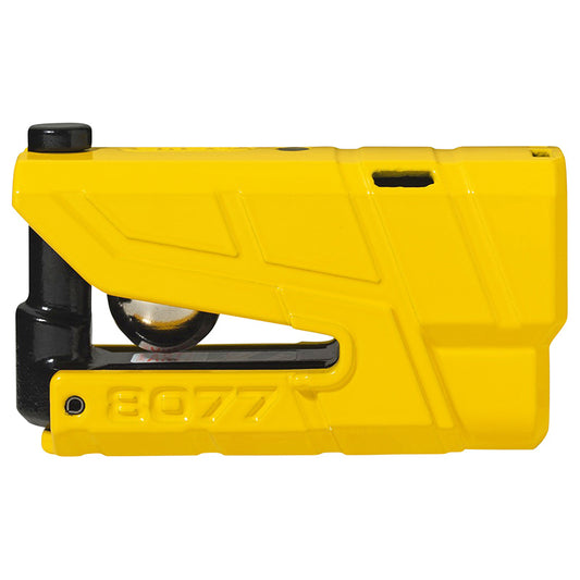 Antivol Bloque Disque Abus Granit 8077 Detecto Xplus Avec Alarme Sonore 100Db Diam 19Mm Jaune (Classe Sra)