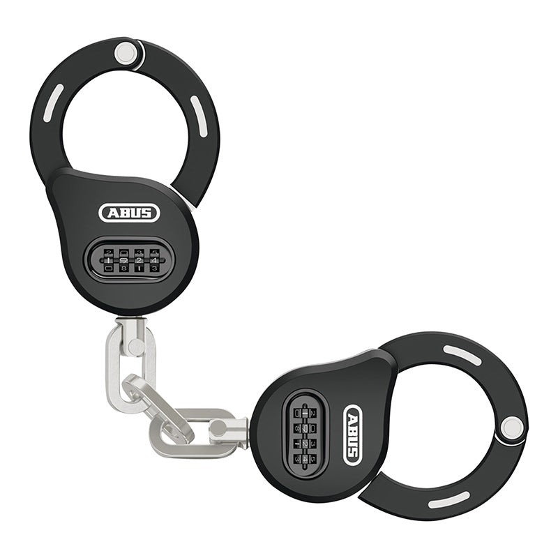 Antivol Velo / Trottinette A Menotte Abus Chain Claw A Combinaison / Code Longueur 100Cm Noir